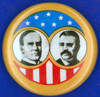 Presidential Campaign:1900. /Nrepublican Campaign Button From The 1900 Presidential Election Featuring William Mckinley And Theodore Roosevelt. Poster Print by Granger Collection - Item # VARGRC0068238
