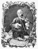 Leopold Mozart (1719-1787). /Ngerman Violinist, Composer, And Teacher; Father Of Wolfgang Amadeus Mozart. Line Engraving, 1756, By Jacob Andreas Fridrich. Poster Print by Granger Collection - Item # VARGRC0175648