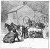 Tobacco Leaf, 1879. /Nunloading Tobacco Leaf In The American South. Line Engraving, 1879. Poster Print by Granger Collection - Item # VARGRC0102071