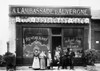 Paris: Restaurant, C1900. /Nthe Auvergnats (People From Auvergne) In Front Of Their Restaurant, L'Ambassade D'Auvergne In Paris, France. Photograph, C1900. Poster Print by Granger Collection - Item # VARGRC0078175