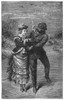 Ice Skating, 19Th Century. /Na Couple Ice Skating. Line Engraving, 19Th Century. Poster Print by Granger Collection - Item # VARGRC0186509