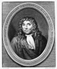 Anton Van Leeuwenhoek /N(1632-1723). Dutch Naturalist. At Age 63. Copper Engraving, English, 1800. Poster Print by Granger Collection - Item # VARGRC0004209