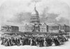 Lincoln Inauguration, 1865. /Nthe Second Inauguration Of President Abraham Lincoln In Washington, D.C., 4 March 1865, From An American Newspaper. Engraving, 1865. Poster Print by Granger Collection - Item # VARGRC0265297