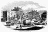 Portsmouth, 1853. /Nmarket Square In Portsmouth, New Hampshire. Wood Engraving, 1853. Poster Print by Granger Collection - Item # VARGRC0099370