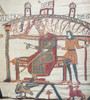 Bayeux Tapestry. /Nking Edward The Confessor And An Attendant. Detail From The Bayeux Tapestry. Poster Print by Granger Collection - Item # VARGRC0012774