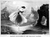 Fanny Elssler (1810-1884). /Naustrian Dancer. Performing The Shadow Dance. Lithograph, American, 1846. Poster Print by Granger Collection - Item # VARGRC0006094