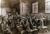Paris: Soup Kitchen, 1888. /Nin Montmartre. Engraving, 1888. Poster Print by Granger Collection - Item # VARGRC0042184