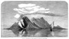 Volcanoes: Camiguin, 1871. /Nan Eruption On The Island Of Camiguin, Philippines. Wood Engraving, English, 1871. Poster Print by Granger Collection - Item # VARGRC0034891