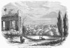Somerville, 1854. /Nview Of Somerville, Massachusetts, From The Ruins Of The Ursuline Convent. Wood Engraving, 1854. Poster Print by Granger Collection - Item # VARGRC0099319