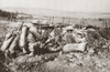 World War I: Gunners, 1918. /Namerican Machine Gunners On The Western Front In France Before The Attack Led By Marshal Ferdinand Foch On 21 August 1918. Photograph. Poster Print by Granger Collection - Item # VARGRC0407924