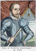 Pedro De Valdivia /N(C1500-1553). Spanish Soldier; Conqueror Of Peru. Line Engraving, Spanish, 1728. Poster Print by Granger Collection - Item # VARGRC0049247