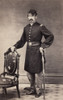 Civil War: Union Officer. /Na Union Army Officer Identified As Lieutenant Dixon. Carte-De-Visite Photograph, 1860S. Poster Print by Granger Collection - Item # VARGRC0322443