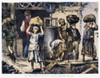 England: Child Labor, 1871. /Nchild Laborers Carrying Clay In An English Brickyard. Wood Engraving, English, 1871. Poster Print by Granger Collection - Item # VARGRC0103045