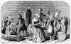 Pioneer Sunday School. /Na Sunday School In The American West In The Mid-19Th Century. Wood Engraving, American, Late 19Th Century. Poster Print by Granger Collection - Item # VARGRC0099167