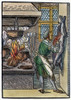 Cooking, 1511. /Na Cook Eviscerating A Hare. German Color Woodcut By Hans Baldung Grien, 1511. Poster Print by Granger Collection - Item # VARGRC0045415