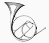 French Horn. /Na Valveless French Horn, Or Hand Horn. Line Engraving, 19Th Century. Poster Print by Granger Collection - Item # VARGRC0080017