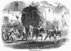 France: Hay Wagon, 1854. /N'Harvest-Home Custom In France.' Wood Engraving, English, 1854. Poster Print by Granger Collection - Item # VARGRC0092900