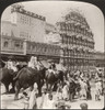 India: Jaipur, C1907. /N'The Fantastic Creation Of An Oriental Monarch, Hall Of The Winds, Jaipur, India.' Stereograph, C1907. Poster Print by Granger Collection - Item # VARGRC0323157