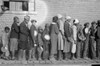 Flood Refugees, 1937./Npeople Waiting In A Food Line At A Flood Refugee Camp In Forrest City, Arkansas. Photograph By Edwin Locke, February 1937. Poster Print by Granger Collection - Item # VARGRC0324907