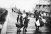Ellis Island: Immigrants. /Na Family Of Belgian Refugees Arriving At Ellis Island, New York City. Photograph, 1917. Poster Print by Granger Collection - Item # VARGRC0117581