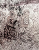 Ezekiel'S Vision. /Nfigure'S In Ezekiel'S Vision. Spanish Pre-Romanesque Mural Painting. Perhaps 9Th Century. Poster Print by Granger Collection - Item # VARGRC0021803