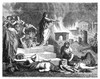 Nero (37-68 A.D.). /Nroman Emperor, 54-68 A.D. Nero Playing His Lyre At The Burning Of Rome In 64 A.D. Wood Engraving, 19Th Century. Poster Print by Granger Collection - Item # VARGRC0016057