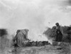 Pueblo Potters, C1905. /Npotters Firing Ceramics In A Kiln At The Santa Clara Pueblo In New Mexico. Photograph By Edward Curtis, C1905. Poster Print by Granger Collection - Item # VARGRC0113864