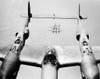 World War Ii: P-38. /Nlockheed P-38 Lightning Fighter Planes In Flight Over Sunlit Waters During World War Ii. Photographed In 1943. Poster Print by Granger Collection - Item # VARGRC0169660