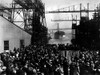 Brooklyn Navy Yard, 1919. /Nlaunching Of The Battleship Uss 'Tennessee' At Brooklyn Navy Yard, New York, 30 April 1919. Poster Print by Granger Collection - Item # VARGRC0108578