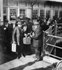 Ellis Island: Immigrants. /Nman Distributing Bibles To Immigrants Arriving At Ellis Island, New York City. Stereograph, C1911. Poster Print by Granger Collection - Item # VARGRC0117543