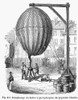 Hydrogen Balloon, 1783. /Nfilling Jacques Alexandre Cesar Charles' Balloon With Hydrogen Gas, C1783. Wood Engraving, French, 1880. Poster Print by Granger Collection - Item # VARGRC0000452