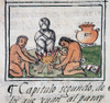 Mexico: Sacrifice. /Npre-Columbian Native Americans Burning A Figure Over A Fire. Illumination From The Codex Florentino, C1540, Compiled By Bernardino De Sahagun. Poster Print by Granger Collection - Item # VARGRC0126338