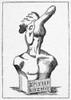 Saviour Of The World. /Nengraving Of A Grotesque Phallic Bronze In The Vatican Museum Of Rome, Italy. Poster Print by Granger Collection - Item # VARGRC0034982