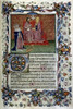 David Kneeling /Nbefore The Trinity: Illumination From An English Book Of Hours, C1430-40. Poster Print by Granger Collection - Item # VARGRC0026263