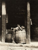 New York: Poverty, 1910. /Ntwo Brothers Picking Discarded Fruit Out Of Barrels At A Outdoor Market Near 14Th Street In New York City. Photograph By Lewis Hine, July 1910. Poster Print by Granger Collection - Item # VARGRC0167307