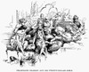 Party, 1893. /N'Champagne Charley And His Twenty-Dollar Girls.' Line Engraving From The 'Police Gazette,' 1893. Poster Print by Granger Collection - Item # VARGRC0079630