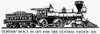 Locomotive, 1871. /Nthe 'Jupiter' Locomotive, Built In 1871 For The Pacific Central Railroad. American Line Engraving. Poster Print by Granger Collection - Item # VARGRC0098977