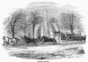 New York: Sleighing, 1852. /Nan Omnibus Sleigh In New York City. Wood Engraving, 1852. Poster Print by Granger Collection - Item # VARGRC0099909