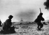 World War Ii: Dunkirk. /Nbritish Infantry Shooting At German Aircraft During The Evacuation Of Dunkirk, France. Photographed June 1940. Poster Print by Granger Collection - Item # VARGRC0099818