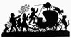 Children Playing. /N19Th Century Silhouette. Poster Print by Granger Collection - Item # VARGRC0099820