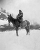 Curtis: Scout, 1908. /Nthe Scout In Winter. Photographed By Edward S. Curtis, 1908. Poster Print by Granger Collection - Item # VARGRC0095598