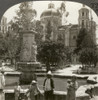 Mexico City, C1920. /N'Plaza And Church Of Santo Domingo, City Of Mexico.' Stereograph, C1920. Poster Print by Granger Collection - Item # VARGRC0324861