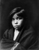 Navajo Girl, C1904. /Nportrait Of A Navajo Girl With A Blanket Wrapped Around Her. Photographed By Edward S. Curtis, C1904. Poster Print by Granger Collection - Item # VARGRC0115974
