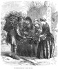 Mistletoe Seller, 1853. /Nwood Engraving After A Drawing, English, 1853. Poster Print by Granger Collection - Item # VARGRC0011866