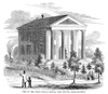 Normal School, 1853. /Nthe State Normal School At West Newton, Massachusetts. Wood Engraving, American, 1853. Poster Print by Granger Collection - Item # VARGRC0355258