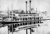 Mississippi Steamboat, C1880. /Nthe Steamboat 'David R. Powell' Docked Along The Mississippi River. Photographed C1880. Poster Print by Granger Collection - Item # VARGRC0165563