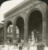 Florence: Loggia Dei Lanzi. /Nthe Loggia Dei Lanzi At The Piazza Della Signoria In Florence, Italy. Stereograph, 1908. Poster Print by Granger Collection - Item # VARGRC0326580