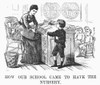 Elementary School, 1873. /Na Teacher And Pupil In An American Elementary School. Wood Engraving, 1873. Poster Print by Granger Collection - Item # VARGRC0043157