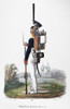 Prussian Soldier, 1830. /Ninfantryman Of The First Battalion Of The Third Militia Regiment Of The Prussian Guards. German Lithograph, 1830. Poster Print by Granger Collection - Item # VARGRC0011013