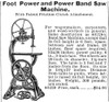 Band Saw, 1895. /Nband Saw As Advertised In A Montgomery Ward Catalogue, 1895. Poster Print by Granger Collection - Item # VARGRC0001578